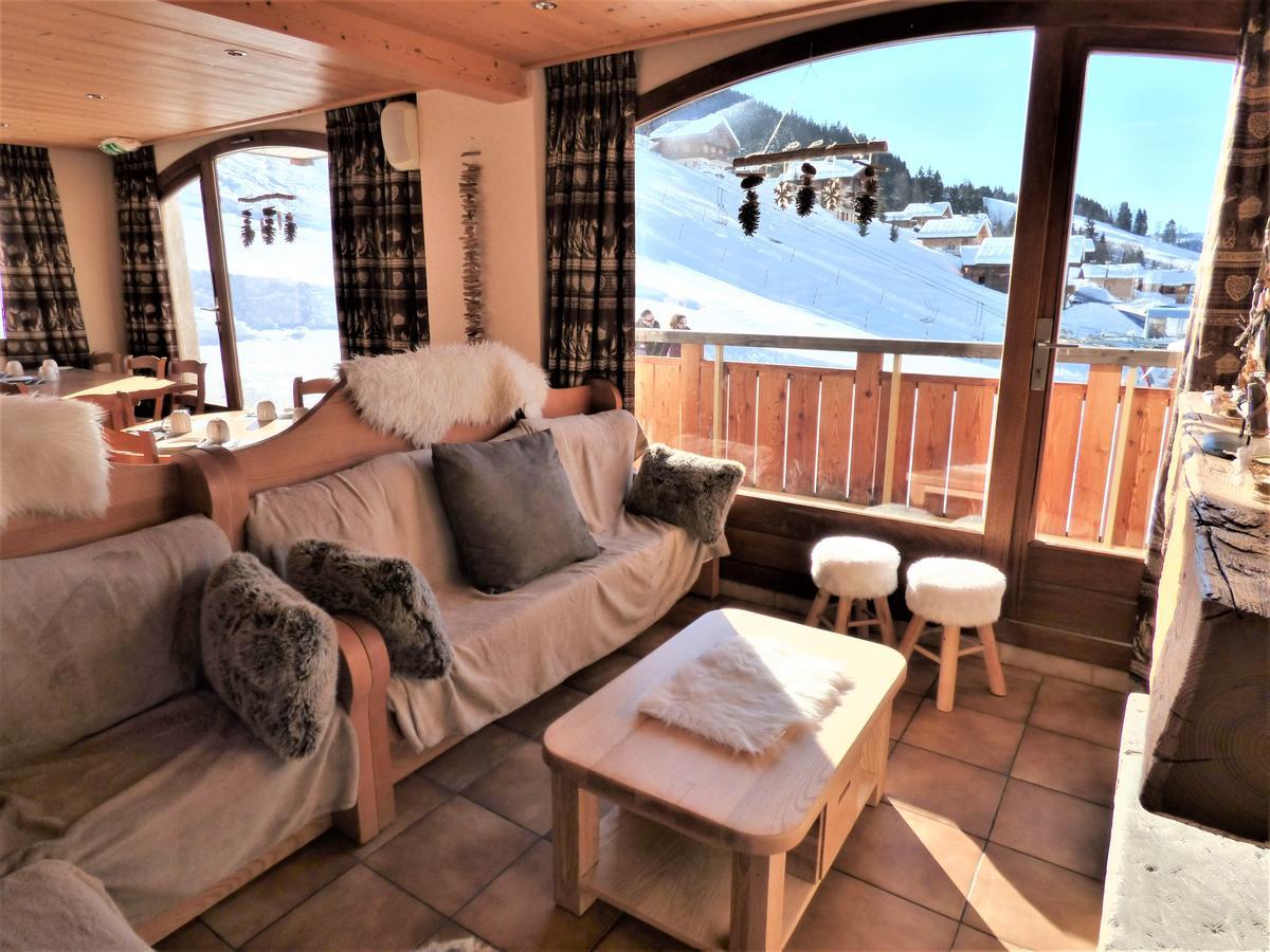 Hotel Les Flocons Le Grand-Bornand Exterior foto